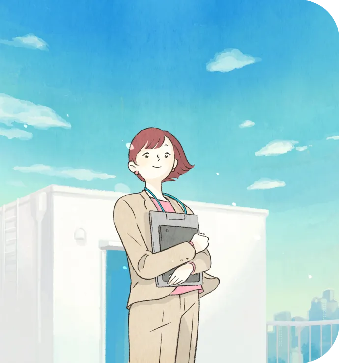 ハウスコム採用サイト メインビジュアル